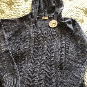 2 / $40 NWT Purple So Sweater Hoodie